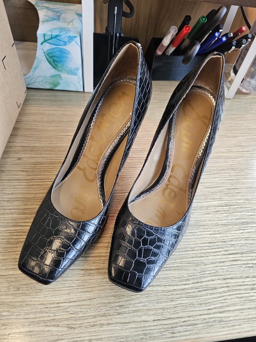 Sam Edelman Beth Square Toe Heel